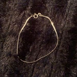 Small silver bracelet
